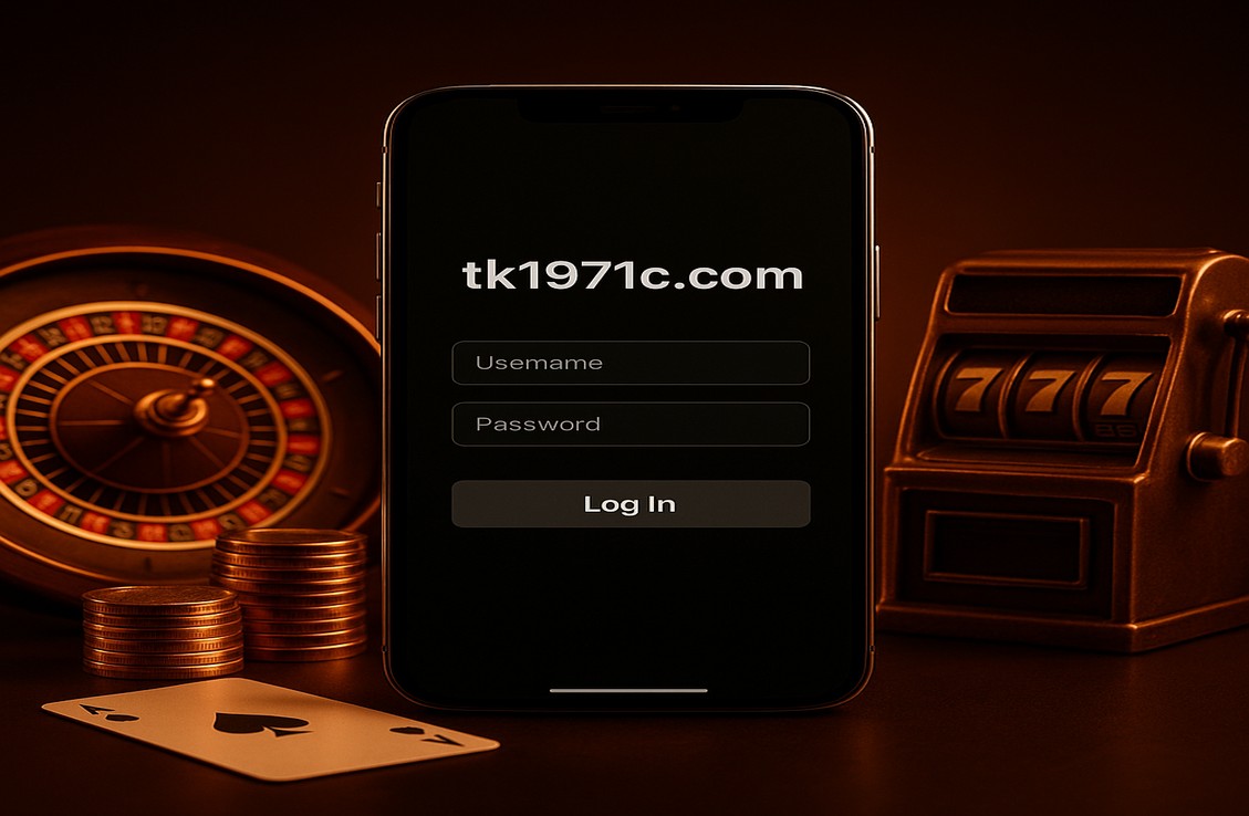 tk1971 অ্যাকাউন্ট লগইন স্ক্রিন
